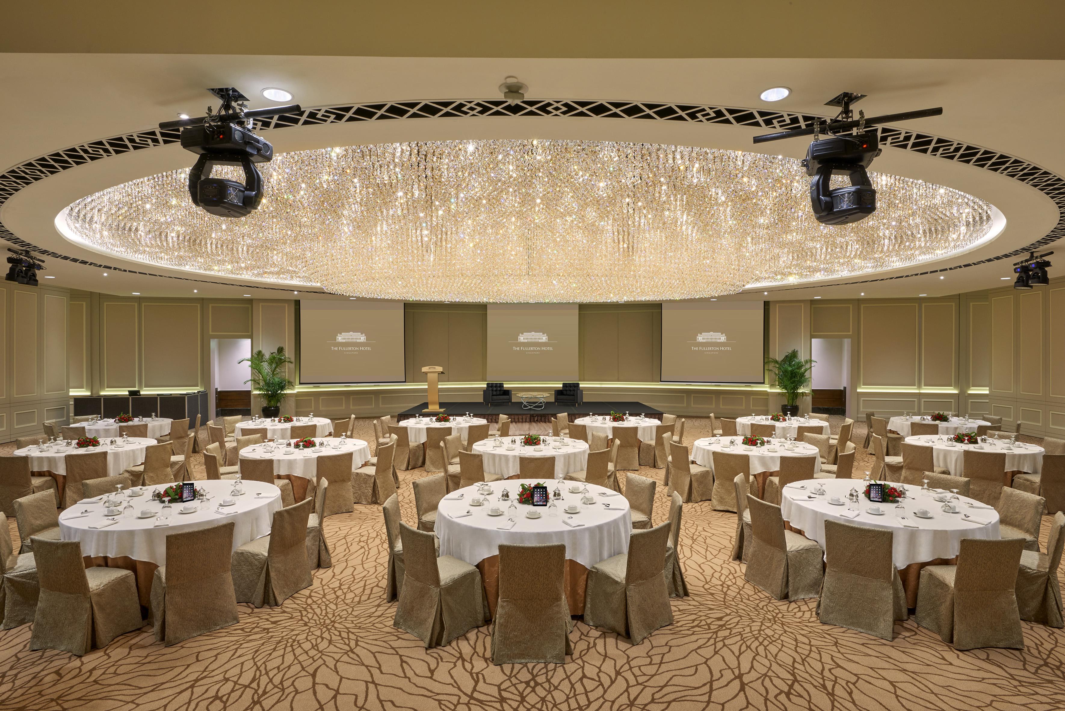 The Fullerton Hotel Σιγκαπούρη Εξωτερικό φωτογραφία The ballroom