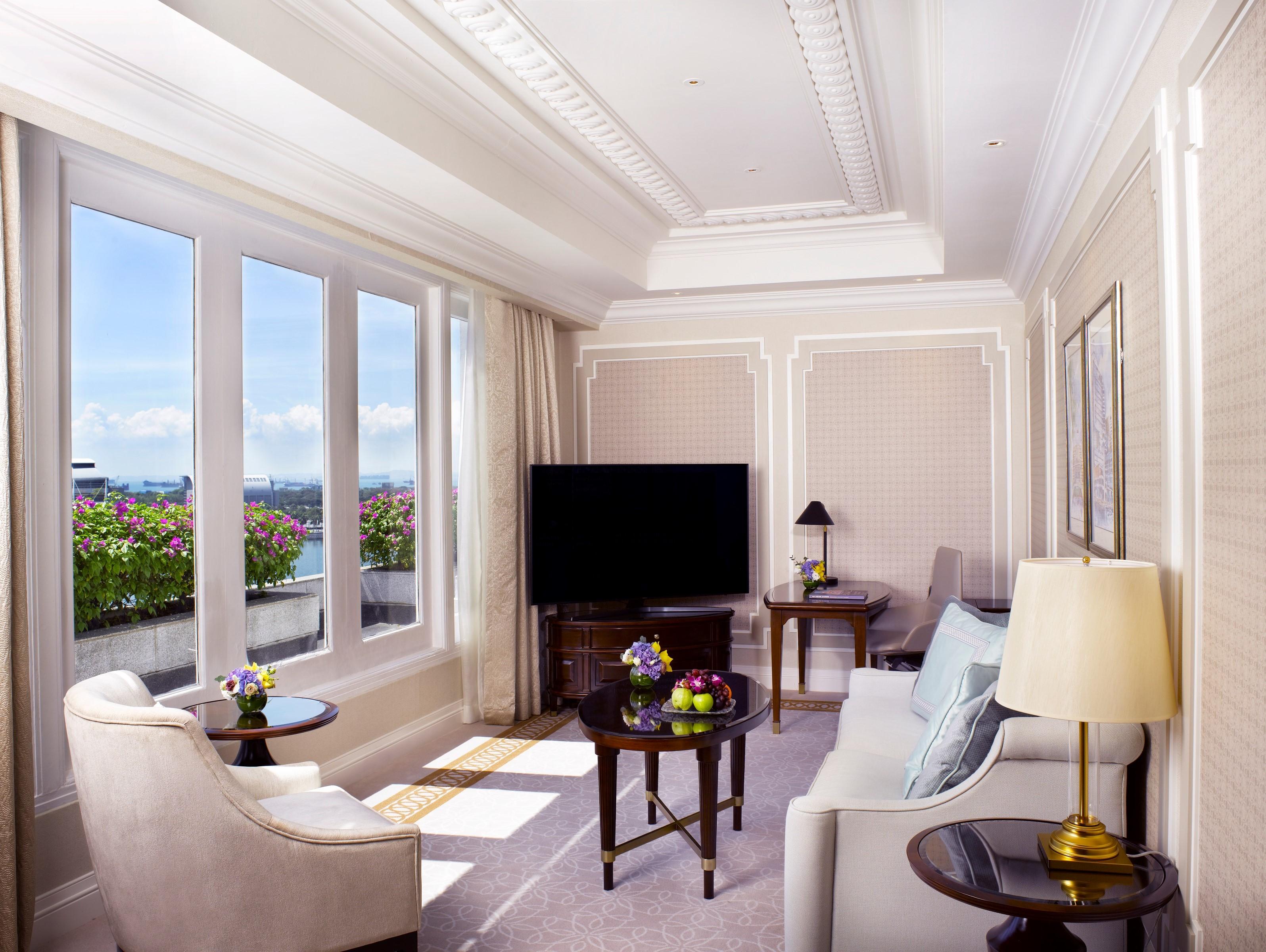 The Fullerton Hotel Σιγκαπούρη Εξωτερικό φωτογραφία A suite at The Peninsula