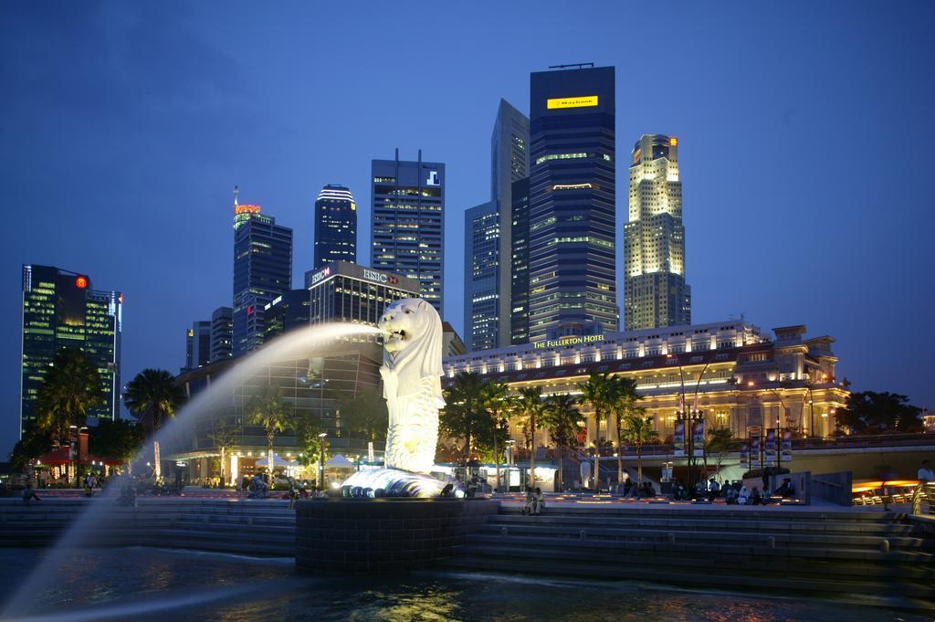 The Fullerton Hotel Σιγκαπούρη Εξωτερικό φωτογραφία Marina Merlion